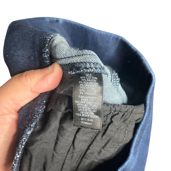 Betabrand Denim Bootcut Leg Stretch Yoga Jeans Pull On Size Small Petite - Picture 5 of 7
